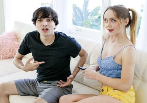 Chị dâu nung lồn quyến rũ địt em trai non tơ