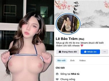 Nện con đĩ Lê Bảo Trâm thở không kịp